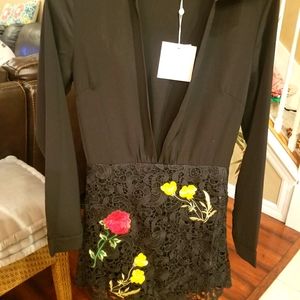 NEW Misguided New Romper